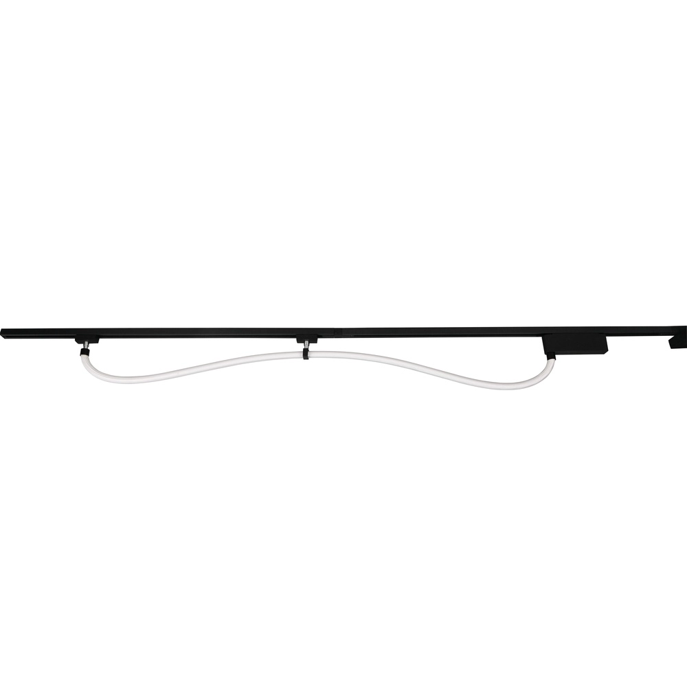 Rail lighting hose Tube black 160cm 2-phase Trio 4017807667431
