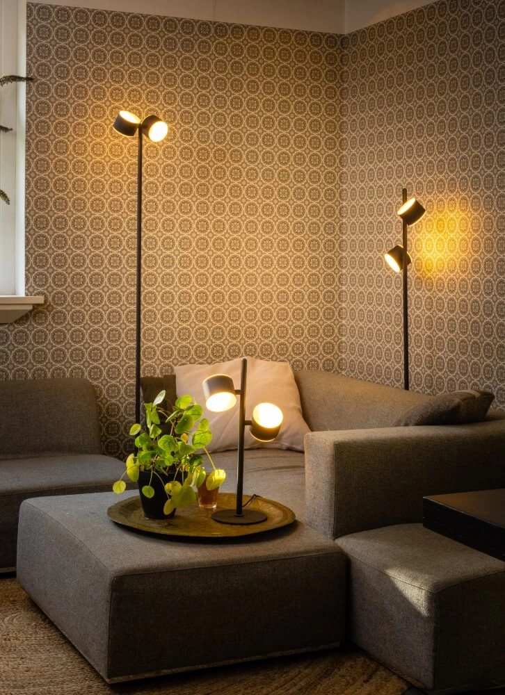 Black table lamp Prince ETH 8720195302346