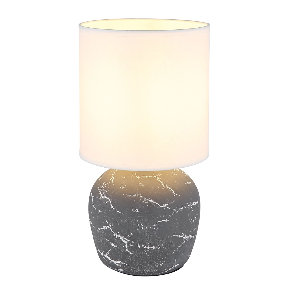 Design table lamp Marble grey