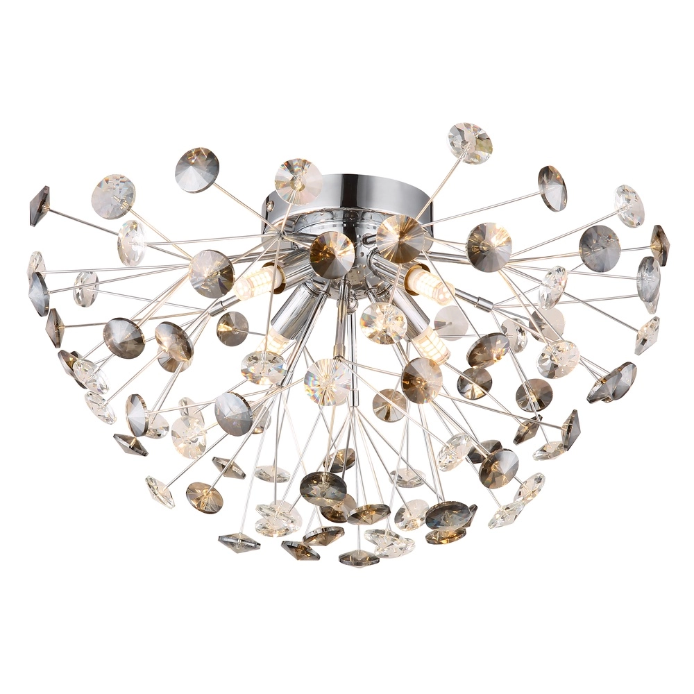 Ceiling lamp Katrina chrome Ø 45cm