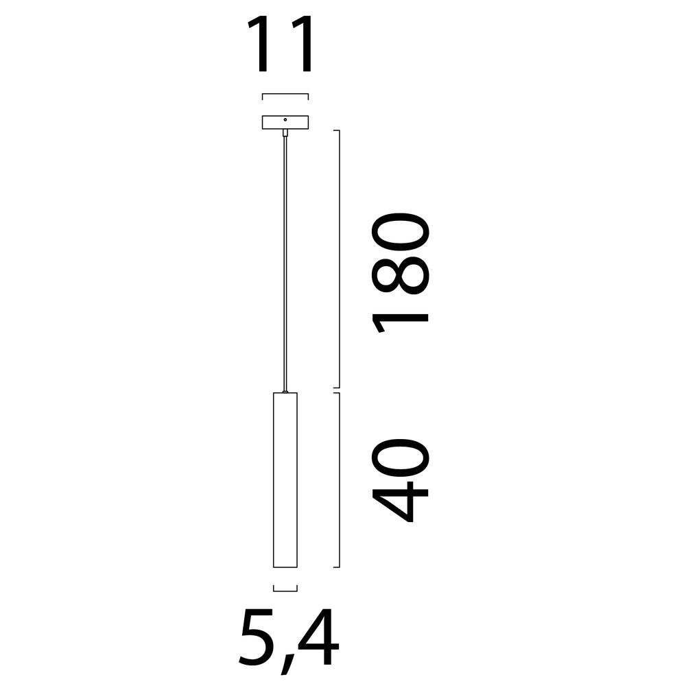 Pendant lamp 40cm pendant Run cocoa Masterlight 8718121374819
