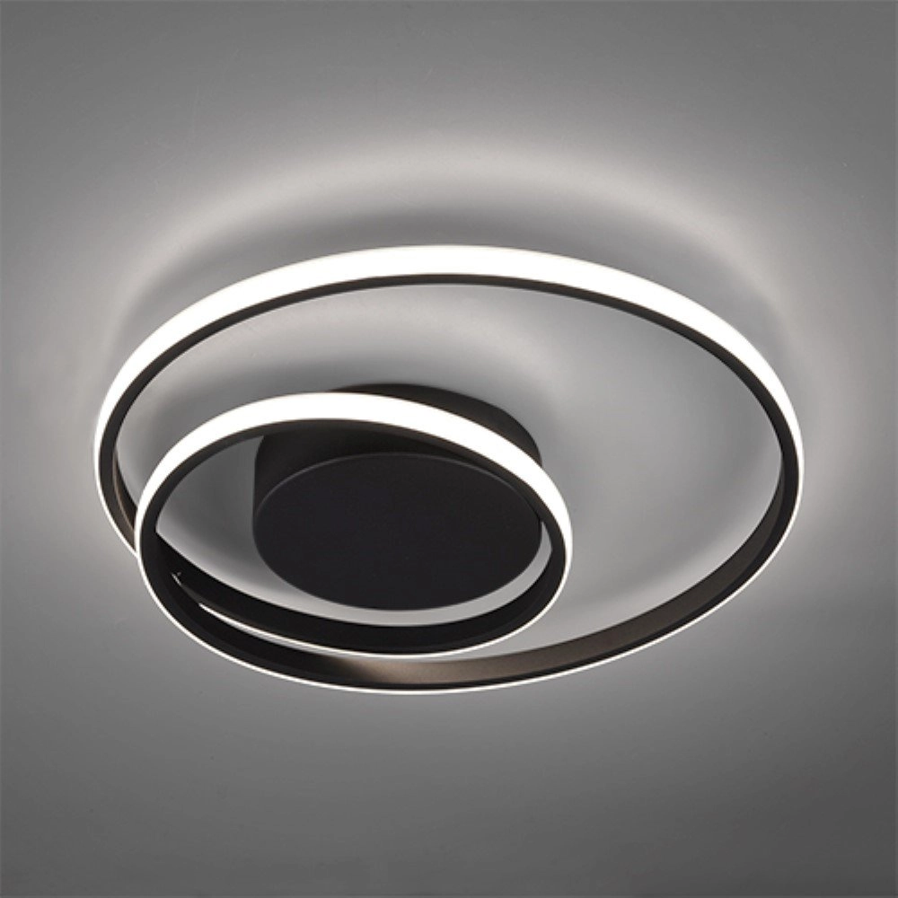 Modern ceiling lamp Zibal Ø 39 cm Trio 4017807442137