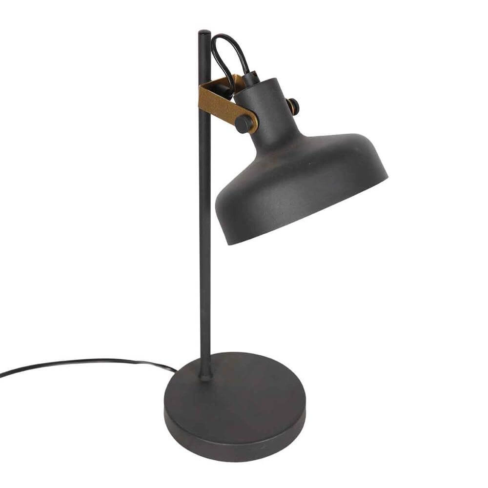 Table lamp Prato black with gold Steinhauer 8712746176391