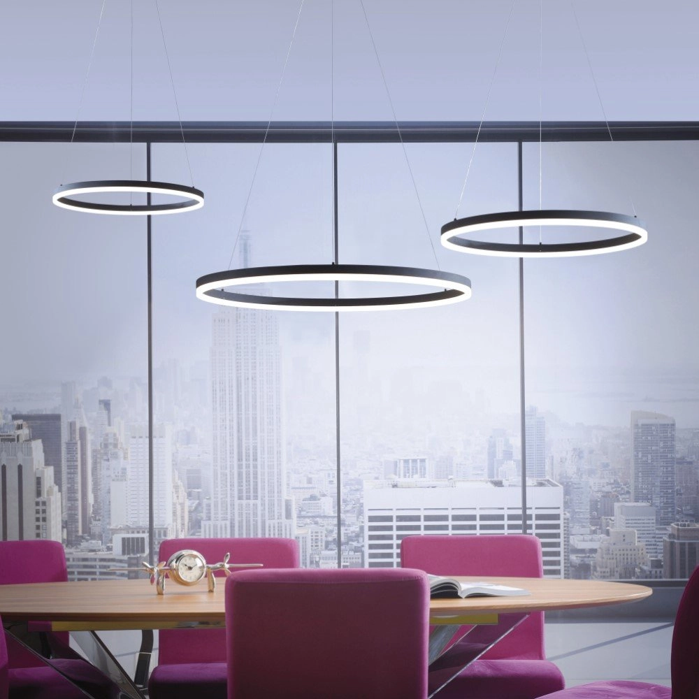Design hanging lamp Titus Ø 80cm Paul Neuhaus 4012248305164