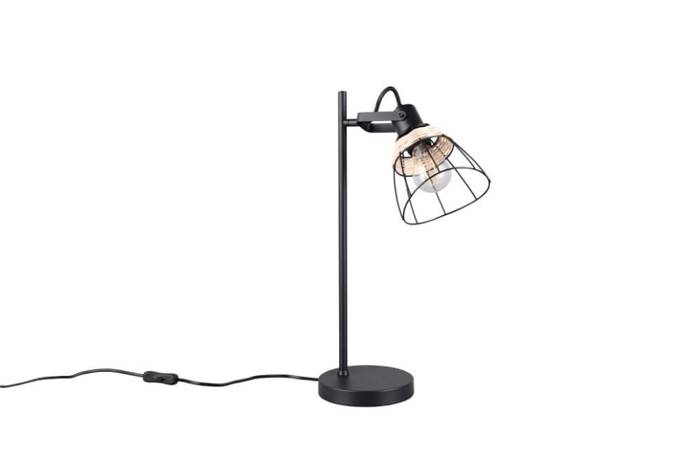 Black table lamp Jerome design Trio 4017807637724