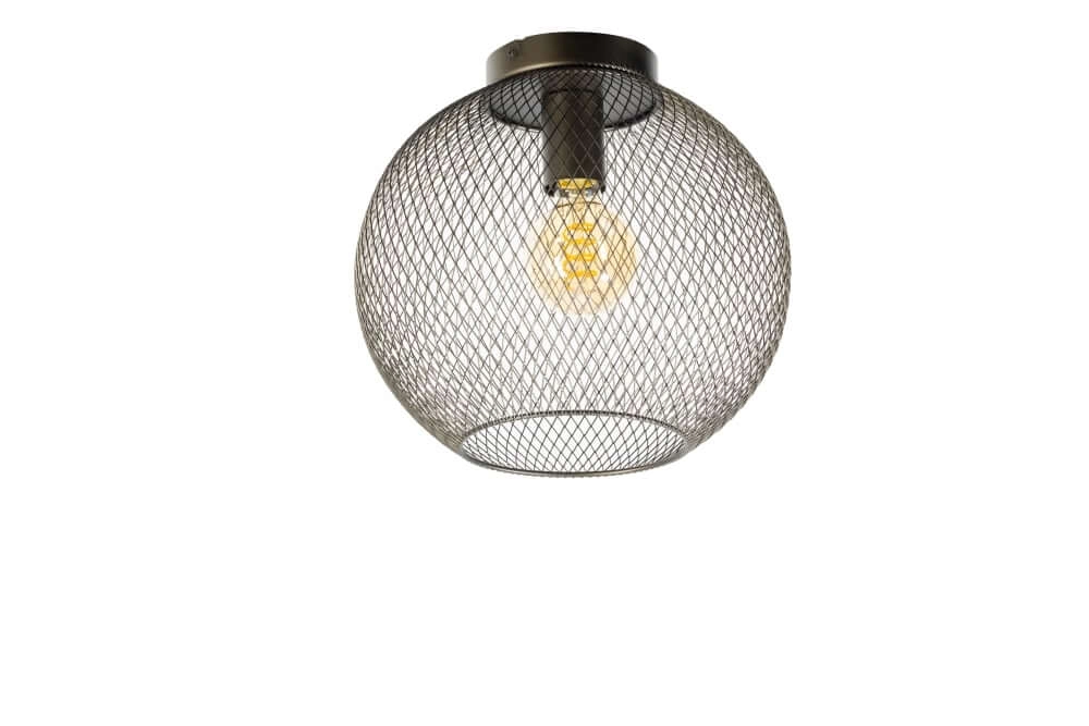 Brown ceiling lamp Billie design Ø 30cm