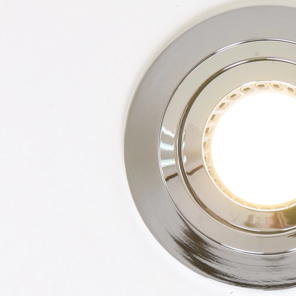 Recessed spotlight Round 10cm metallic grey Steinhauer 8712746113532