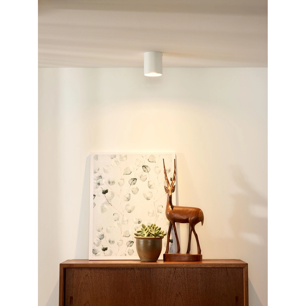 Ceiling spotlight Bodi Ø 8cm white Lucide 5411212091543