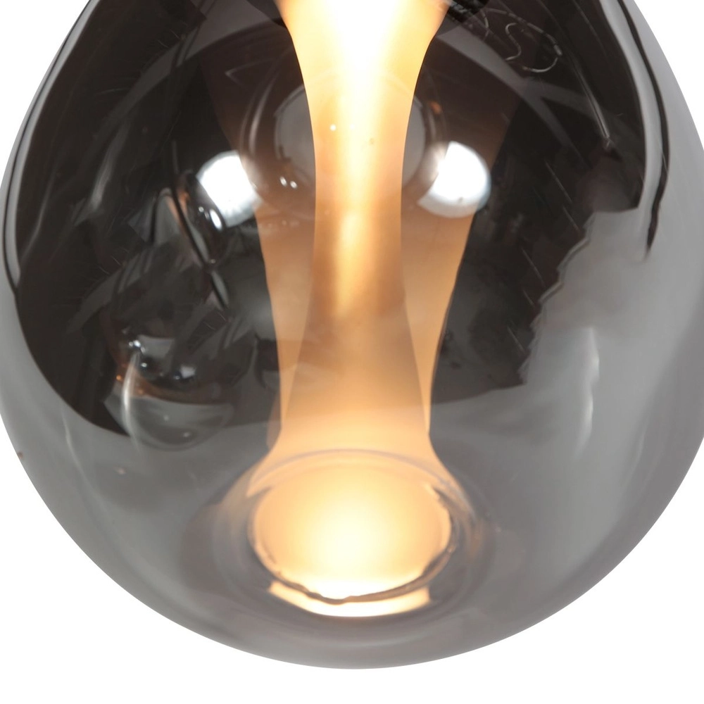 Pendant lamp Glimsy 1-light black Ø 22cm Steinhauer 8712746177978