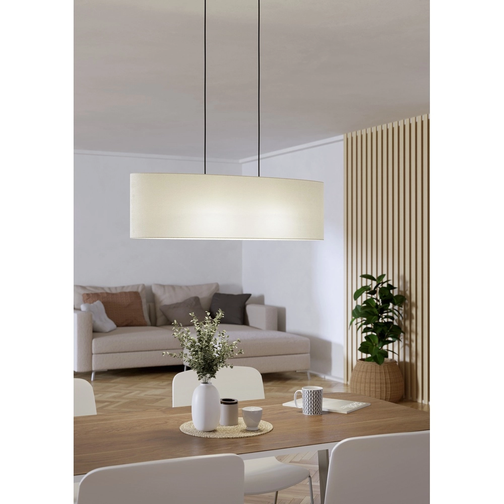 Dining room pendant lamp Febres 78cm - sand Eglo 9008606312771