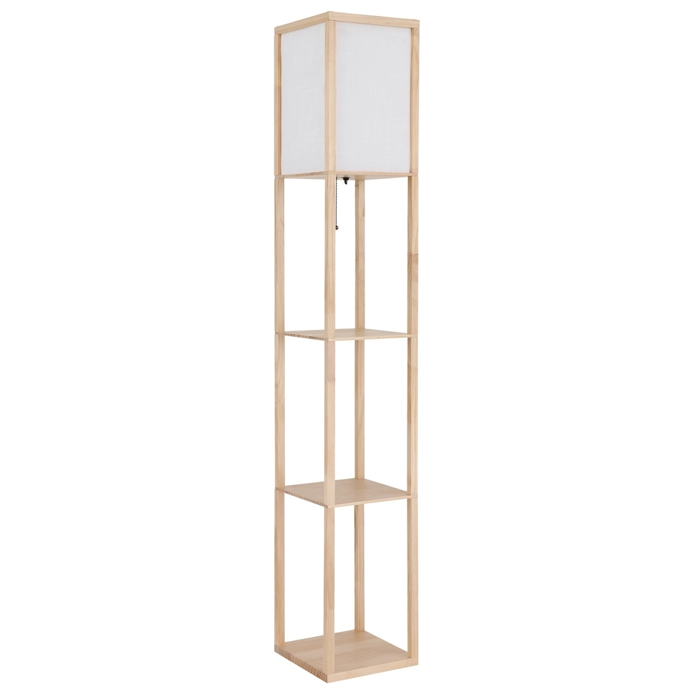 Floor lamp Tabitha wood Globo 9007371572410