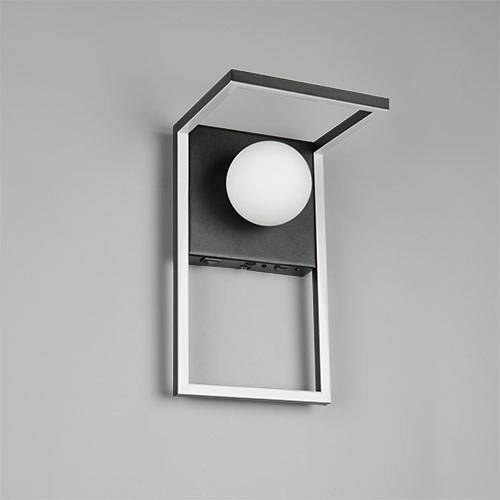 Design wall lamp Arola Black Trio 4017807683530