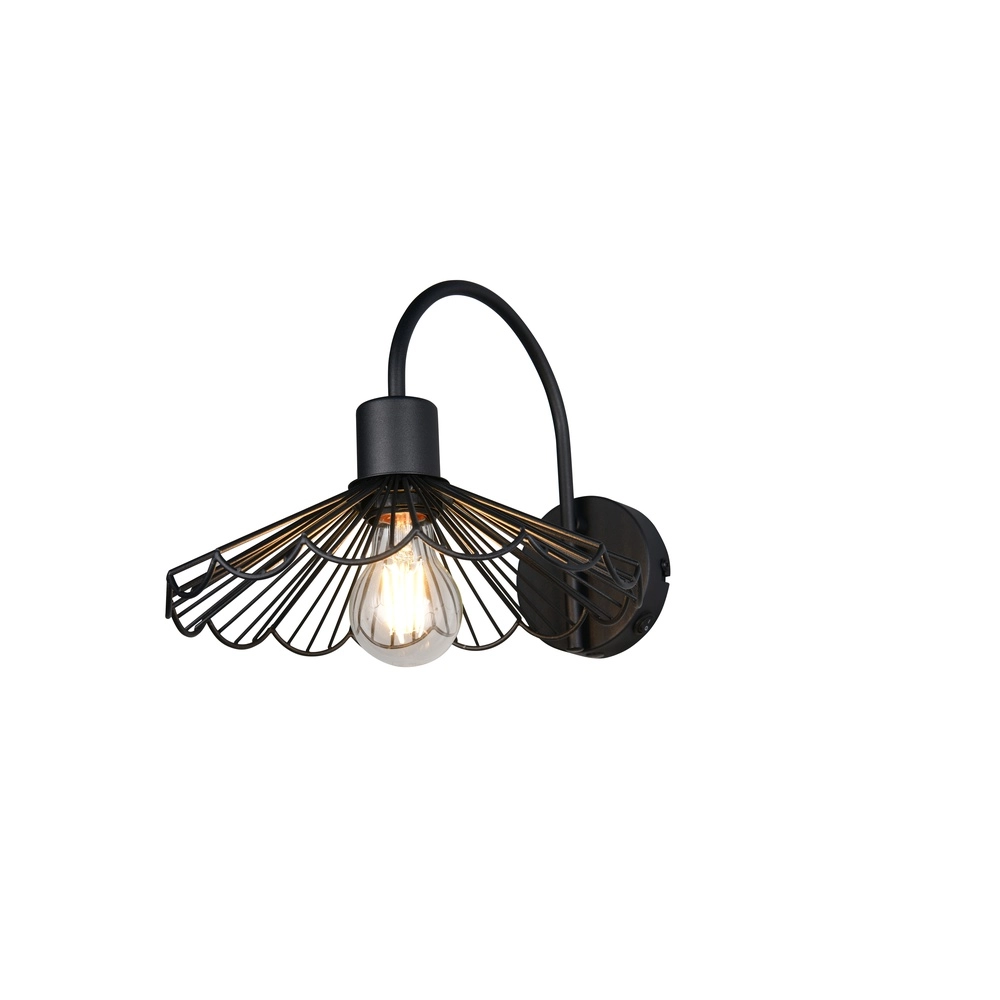 Wall lamp Margarita black