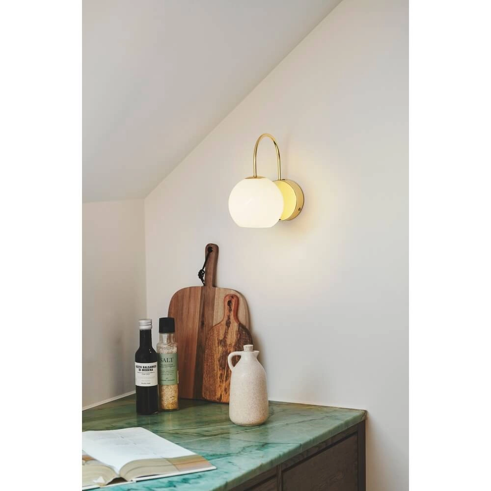 Wall lamp Franca brass Nordlux 5704924015915