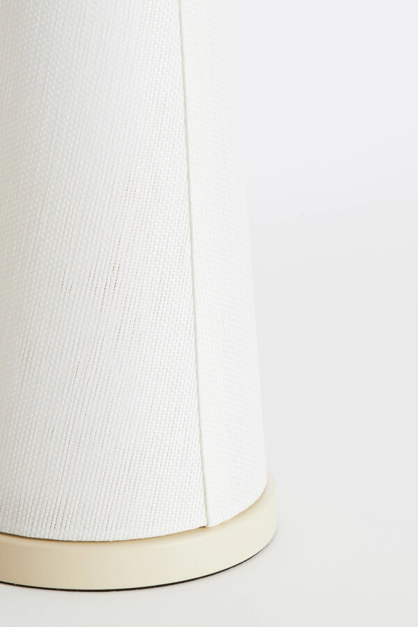 Japandi table lamp Fyon Ø 16cm cream with white Light & Living 8717807730659
