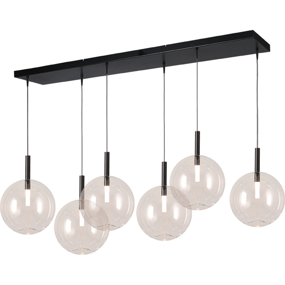 6L pendant lamp Ø 24cm Lido Ball with clear glass