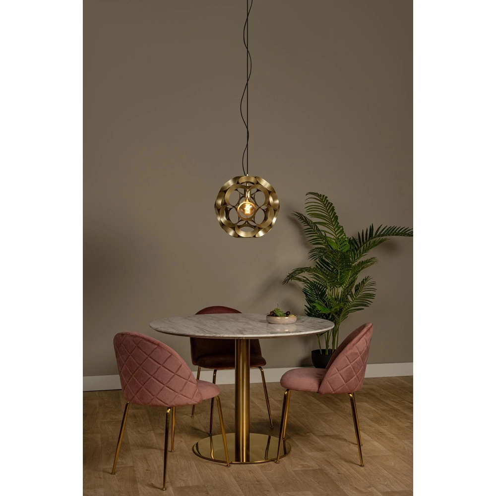 Unique pendant lamp Hannelore Ø 40cm gold Lucide 5411212106230