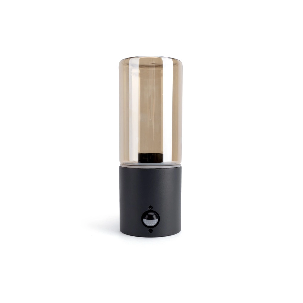 Wall lamp with sensor Winchester E27 - amber glass Lyora 5055788298809