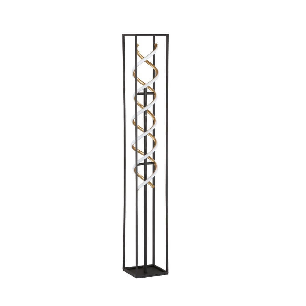 Designer floor lamp Gian black led