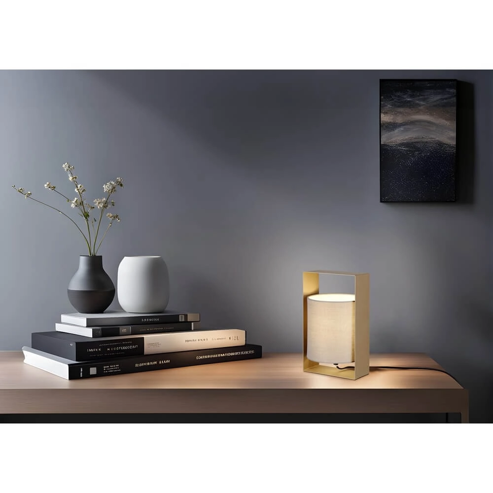 Design table lamp Pail coffee brown Trio 4017807642148