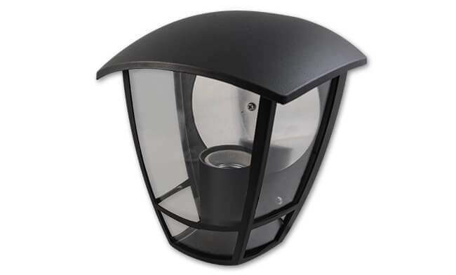 Flat outdoor lamp Niko black