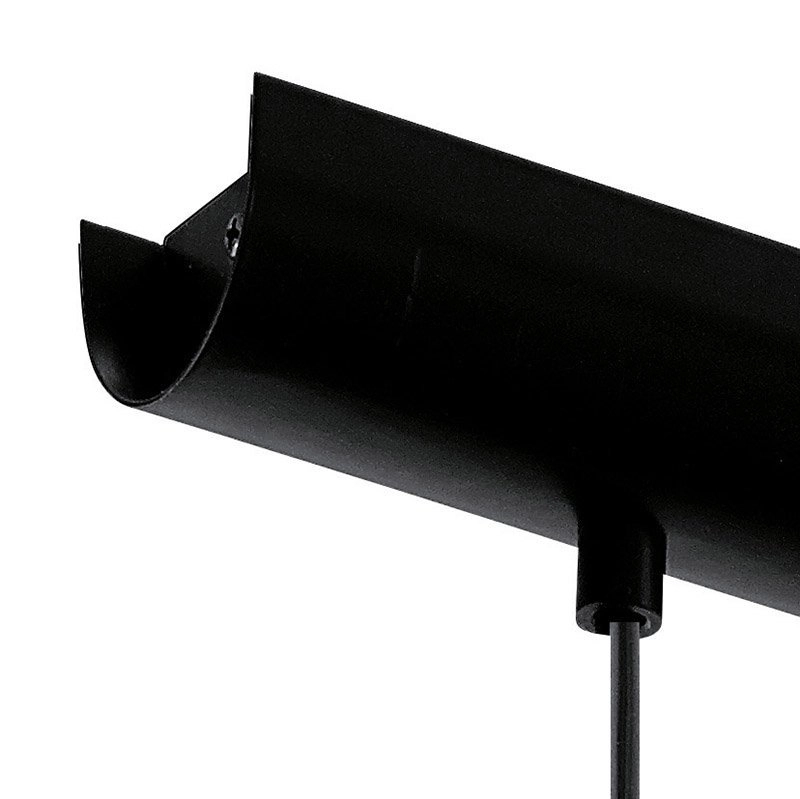 Pendant lamp Priddy 4-light black Eglo 9002759494667