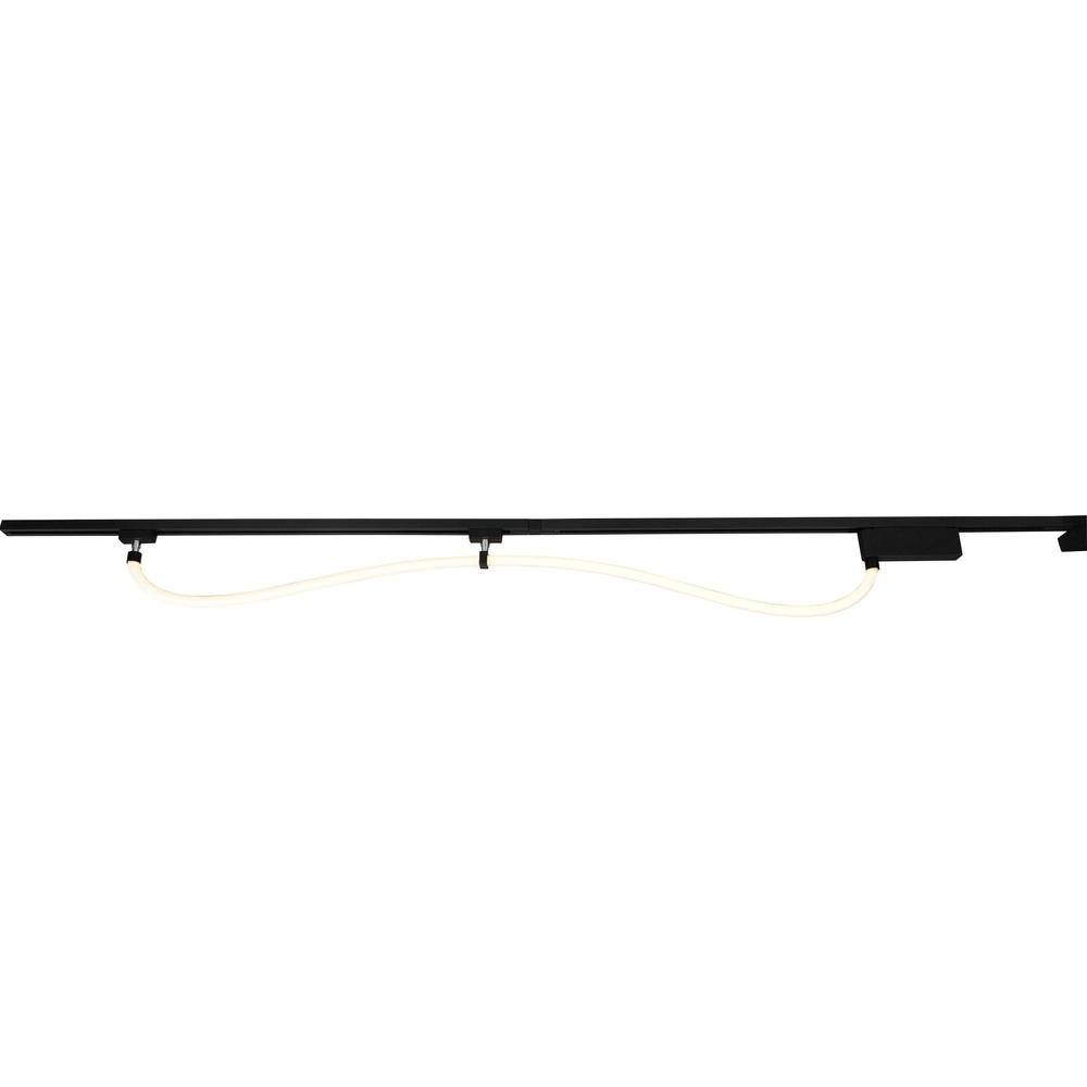 Rail lighting hose Tube black 160cm 2-phase Trio 4017807667431