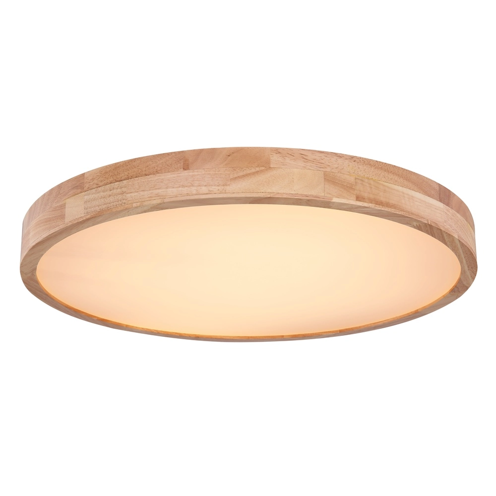 Wooden ceiling light Rainer Scandinavian Ø 60cm Globo 9007371398270