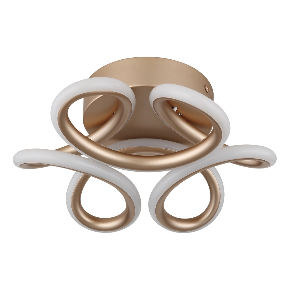 Champagne ceiling lamp Melisand Unique Globo 9007371509348