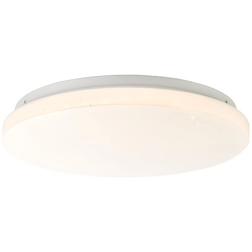 White ceiling lamp Farica Starry 29.5cm with star effect Brilliant 4004353373534