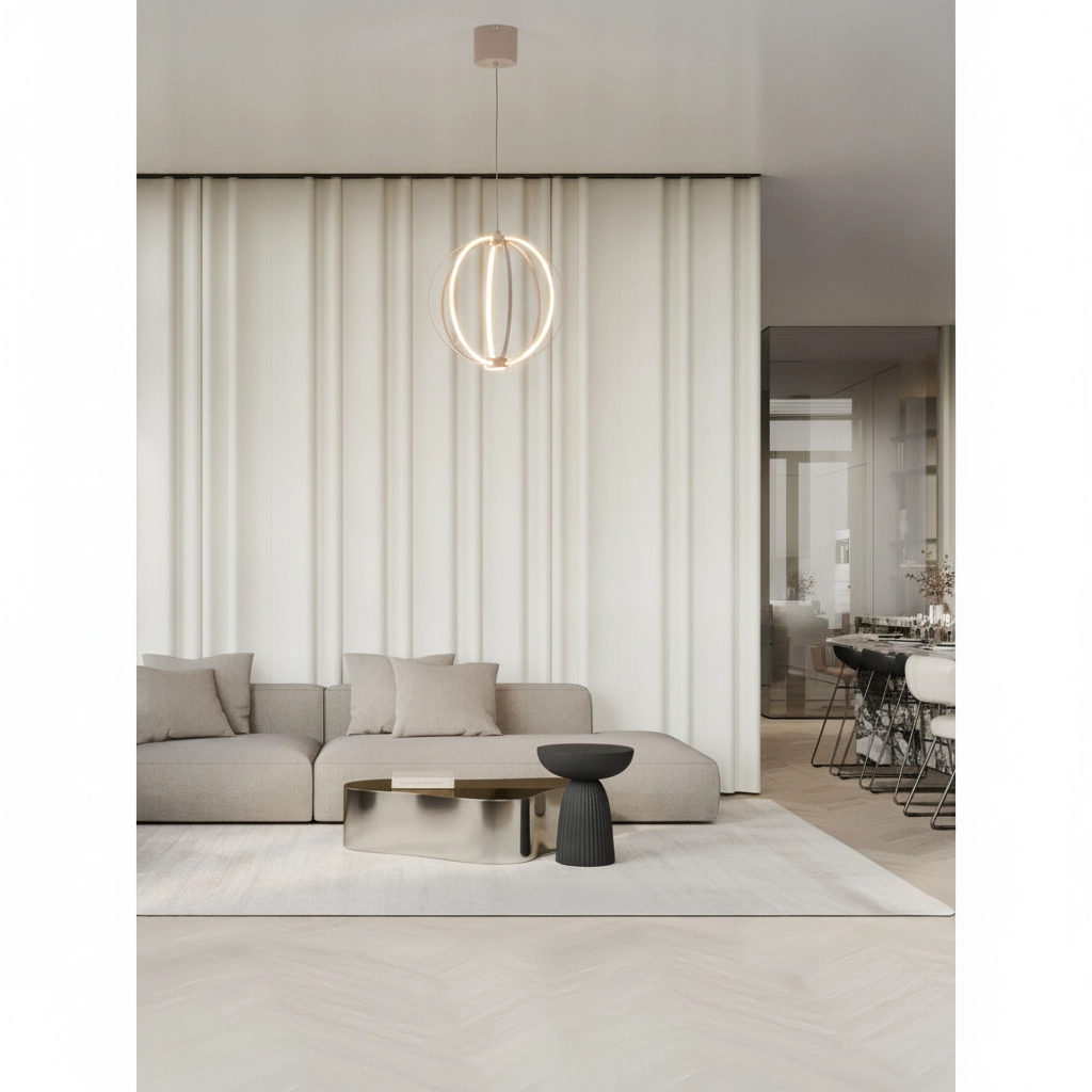 Pendant lamp Brea beige Ø 30cm