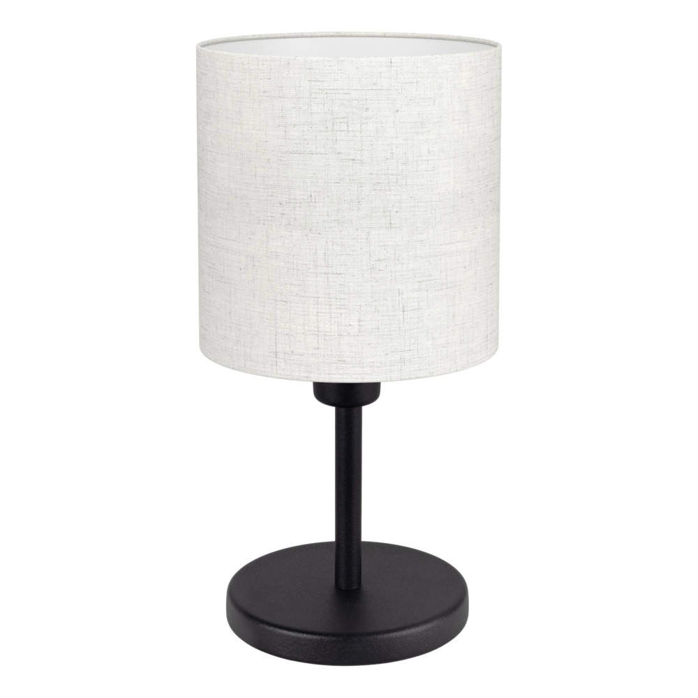 Table lamp Montetto 1 black with white hood