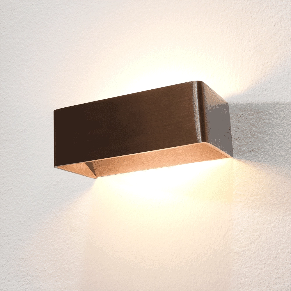 Bronze up & down lighter Mainz Artdelight 8719831736058
