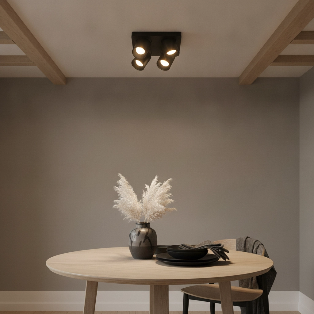 4-light surface-mounted spot Laguna led