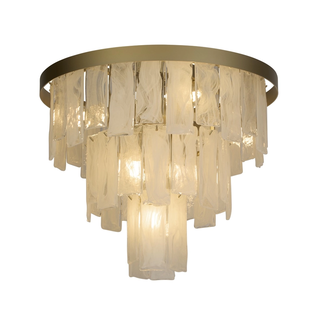 Ceiling lamp Formalux Ø 45cm gold
