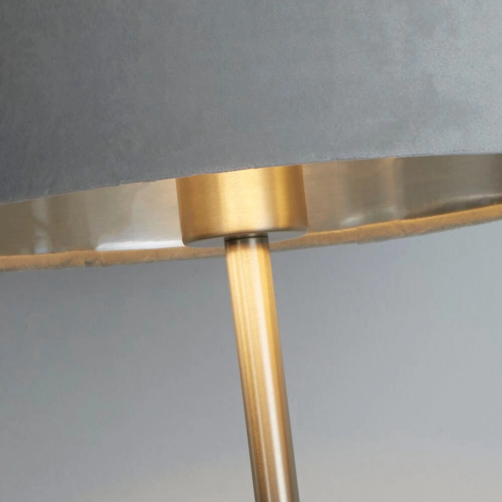 Table lamp Finn Gold with Grey Searchlight 5053423257211
