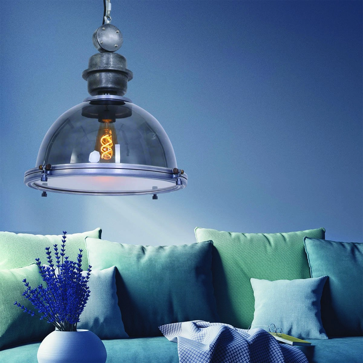 Pendant lamp Bikkel Industry Steinhauer 8712746116700