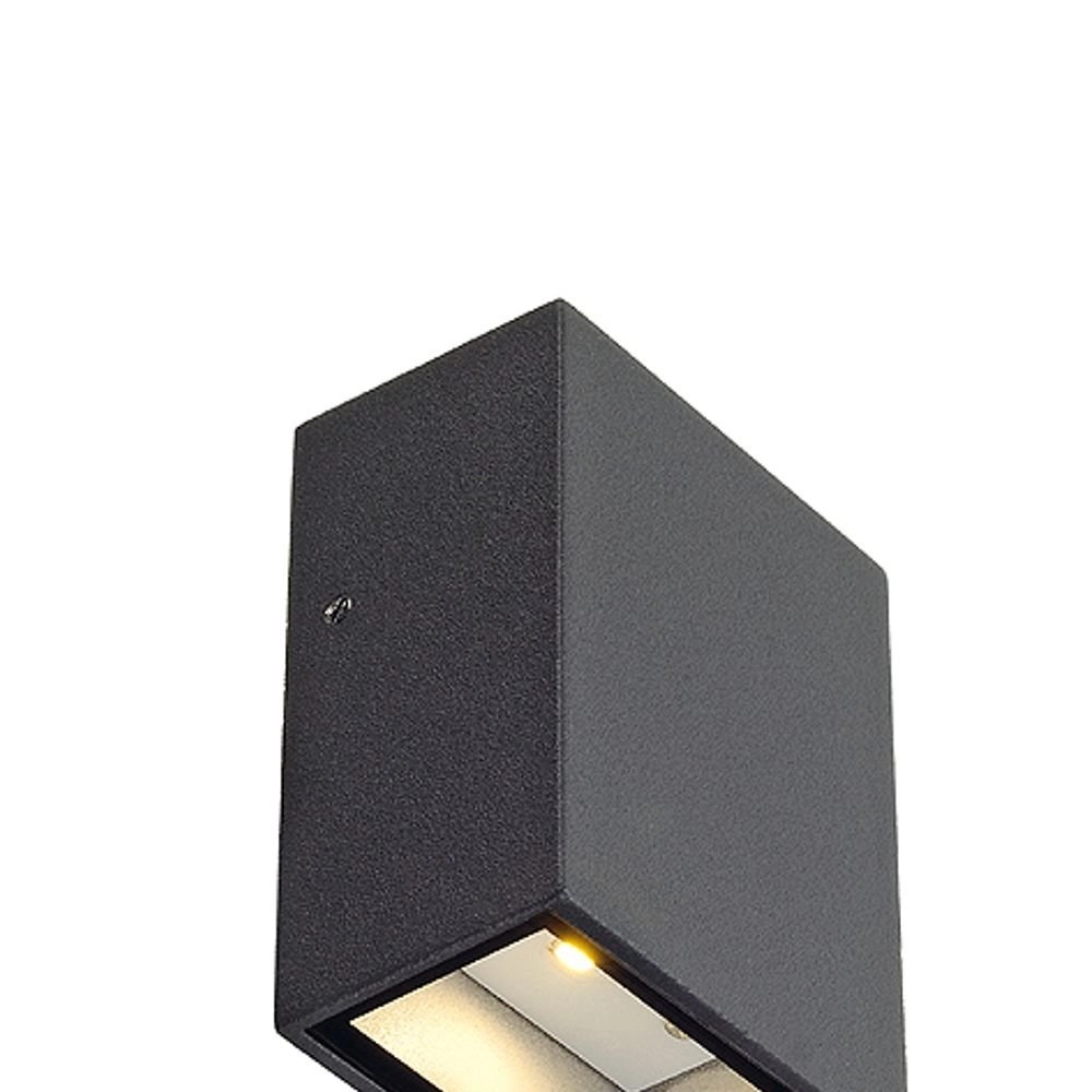 Square downlighter Quad 1 8.7cm anthracite SLV 4024163129305