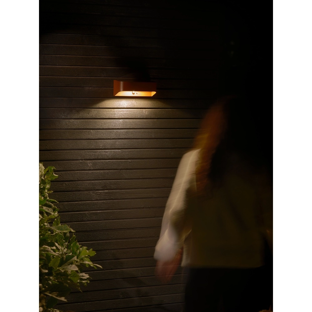Rusty brown Marcellio Solar  Lamp with sensor Nordlux 5704924025587