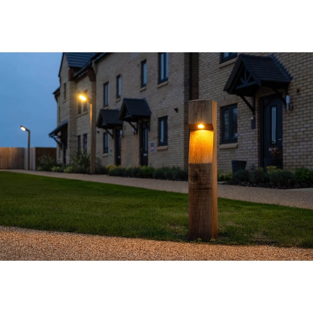 Wooden path lighting Eye 100 Accoya - 10x10x90cm - 2700K Timberlab 8716803513754