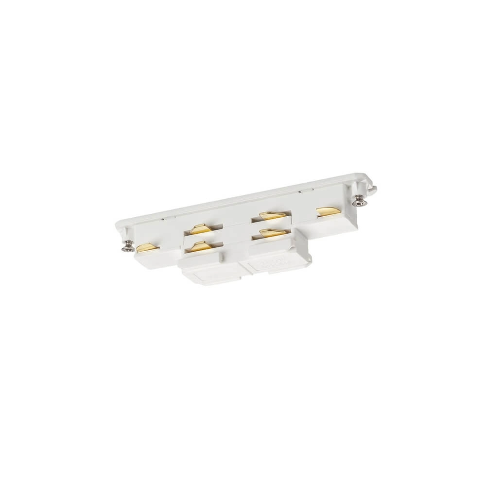 Connecting part S-Track connector DALI white