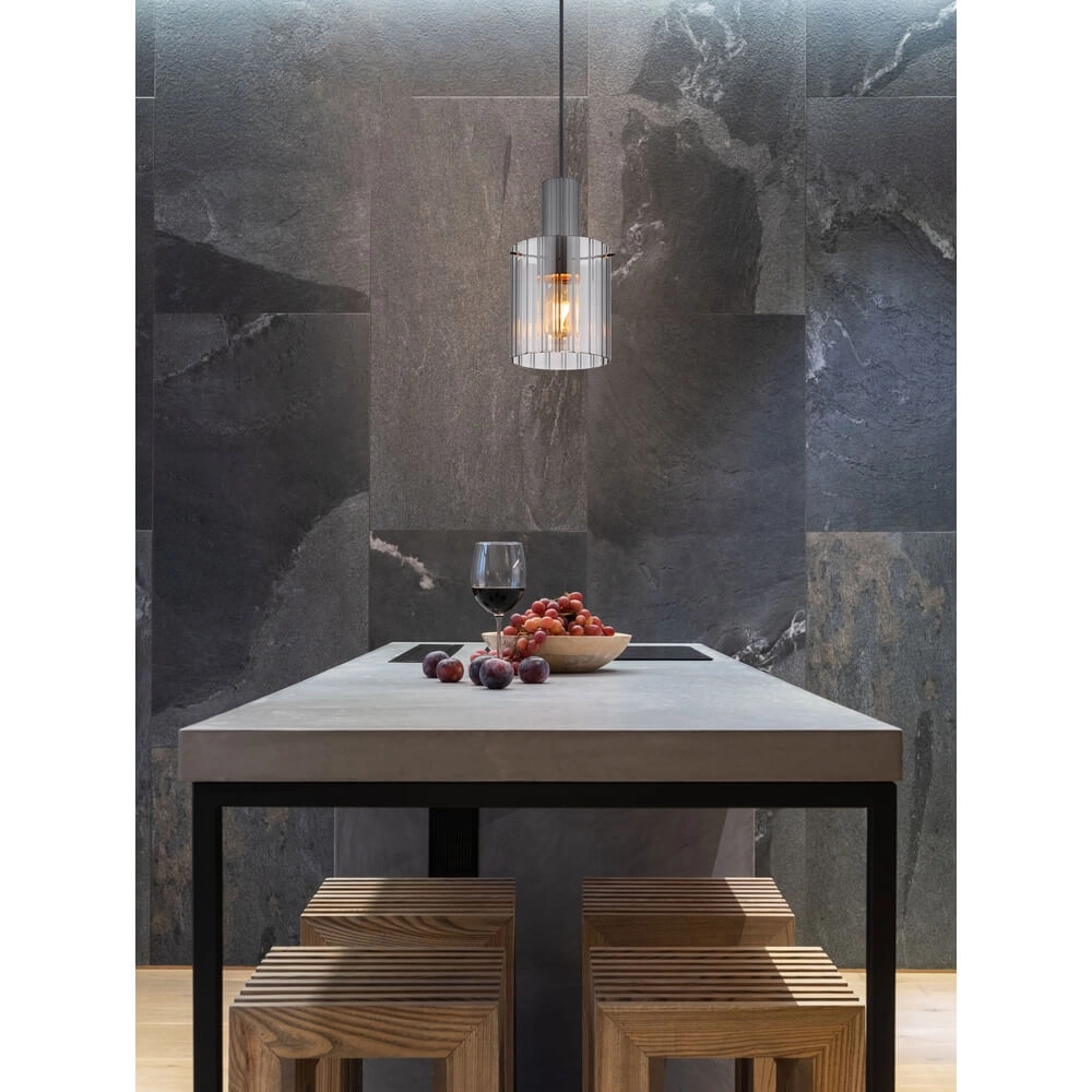 Pendant lamp Tulivar Design Smoke Glass Globo 9007371456659
