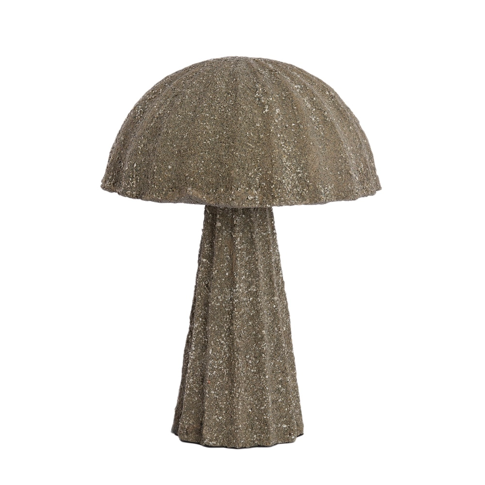 Raw table lamp Christio Ø 29cm - dark grey
