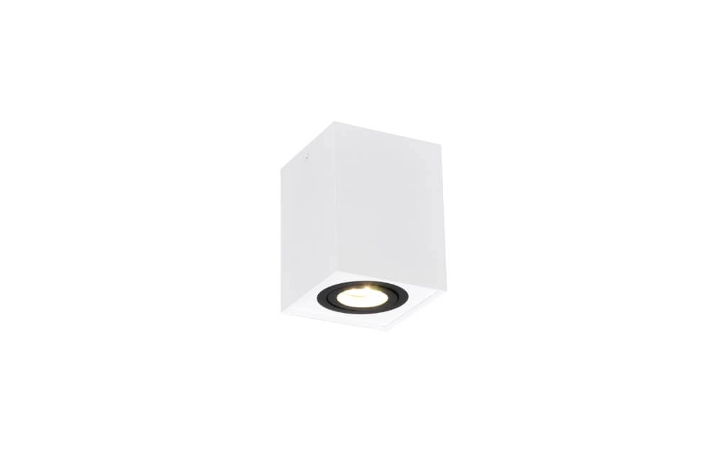 Ceiling light Biscuit square white Trio 4017807558913