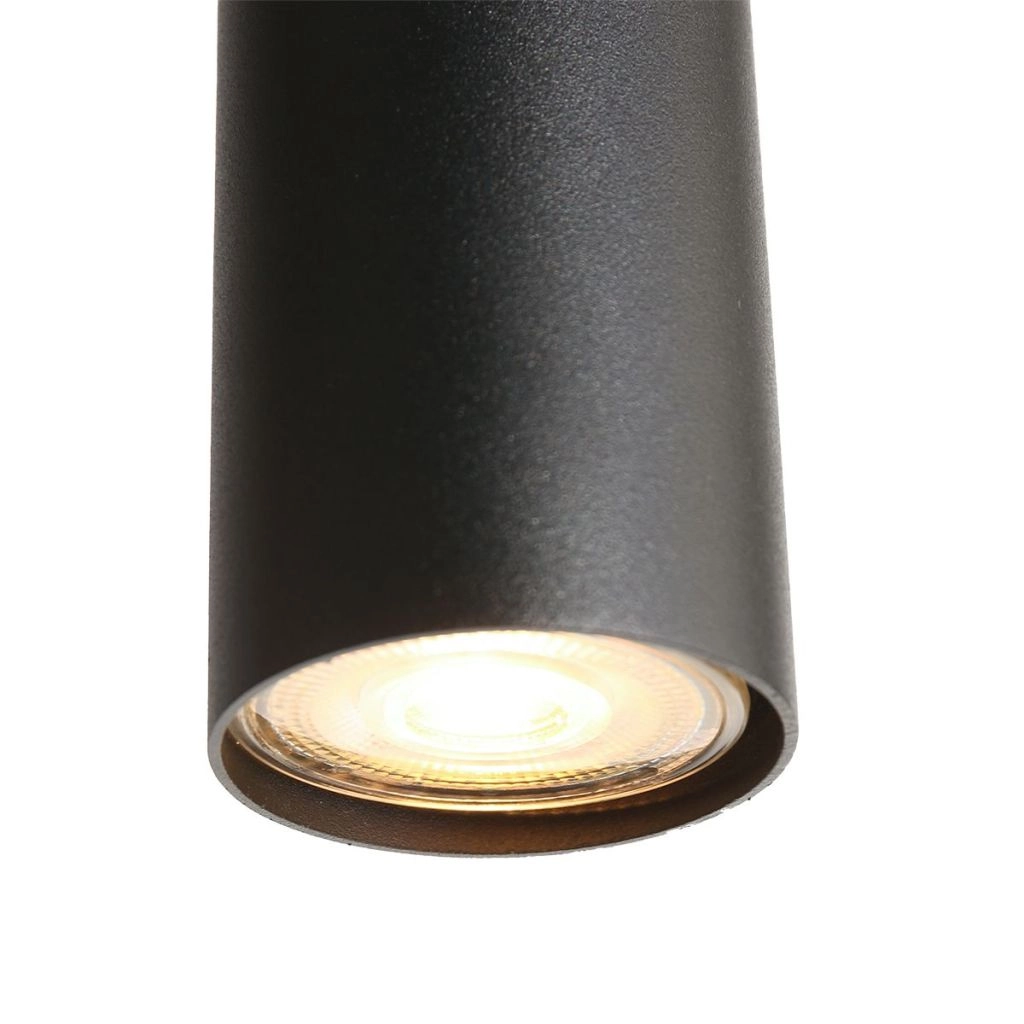 Design pendant lamp Bollique 5-light black Steinhauer 8712746187687