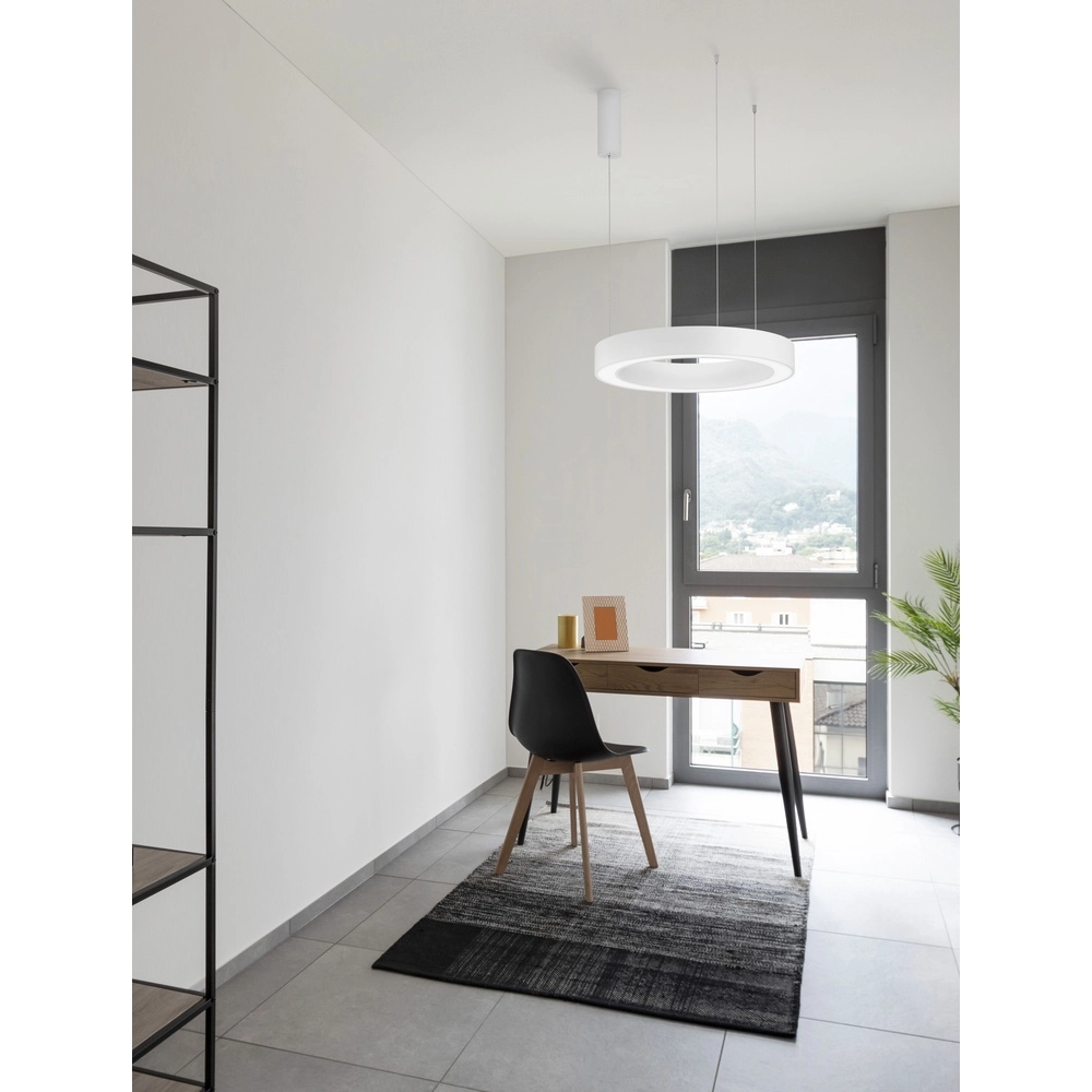 Pendant lamp Morbido white Ø 60cm Lyora 5212017438638