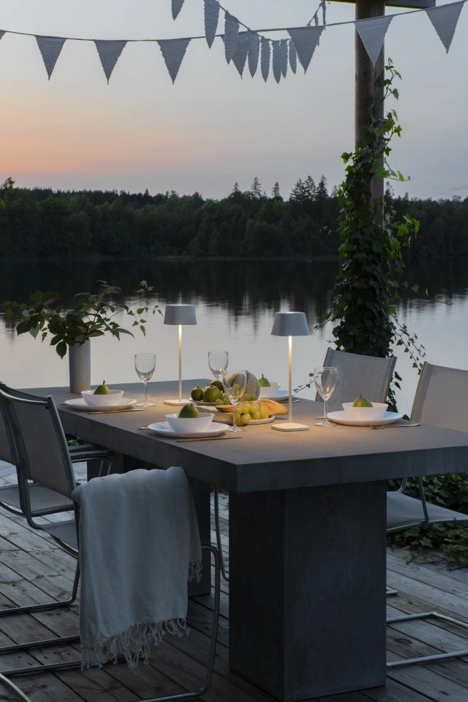 Rechargeable table lamp Capri KonstSmide 7318307814255