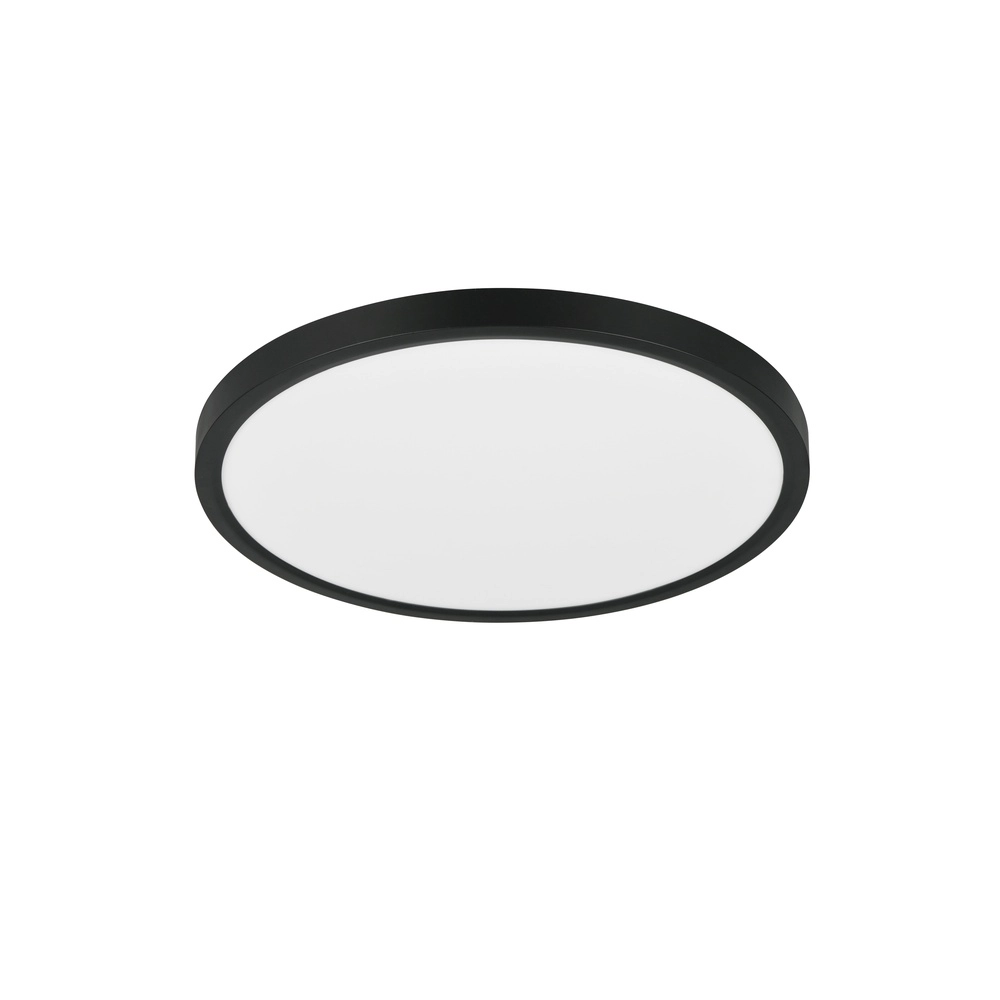 Ceiling light Draco black Ø 40cm Trio 4017807654493
