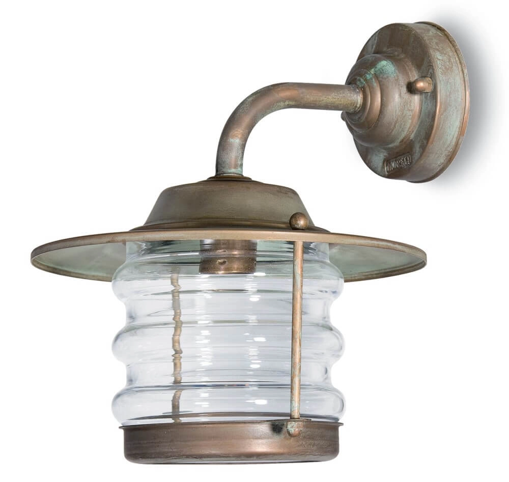 Brass wall lamp Onda S