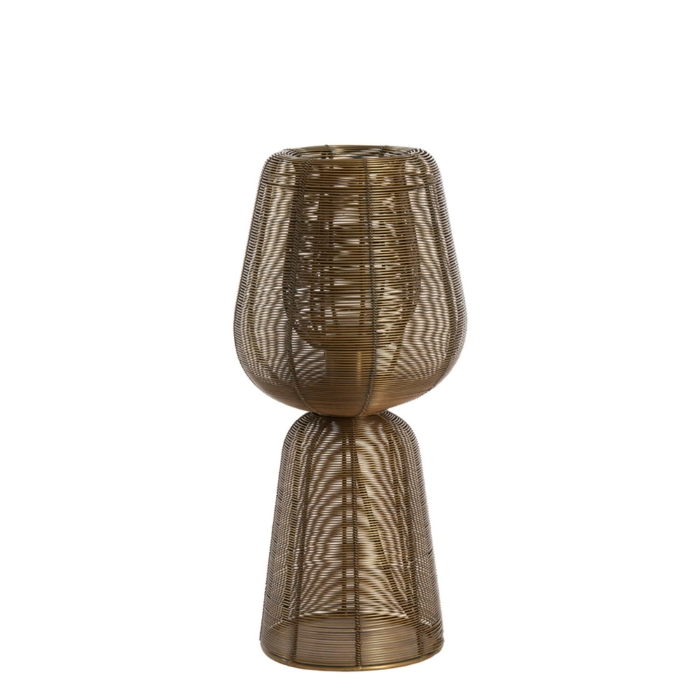 Table lamp Aboso copper bronze Ø 18cm